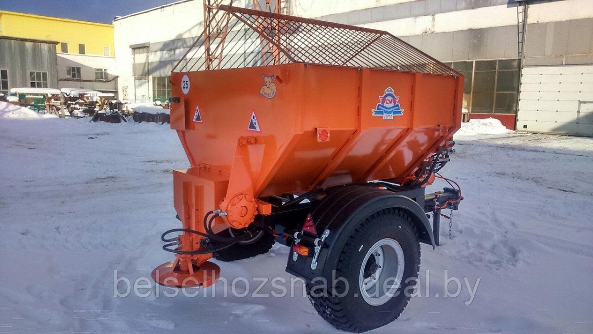 Пескоразбрасыватель полуприцепной тракторный ПРР-3.0