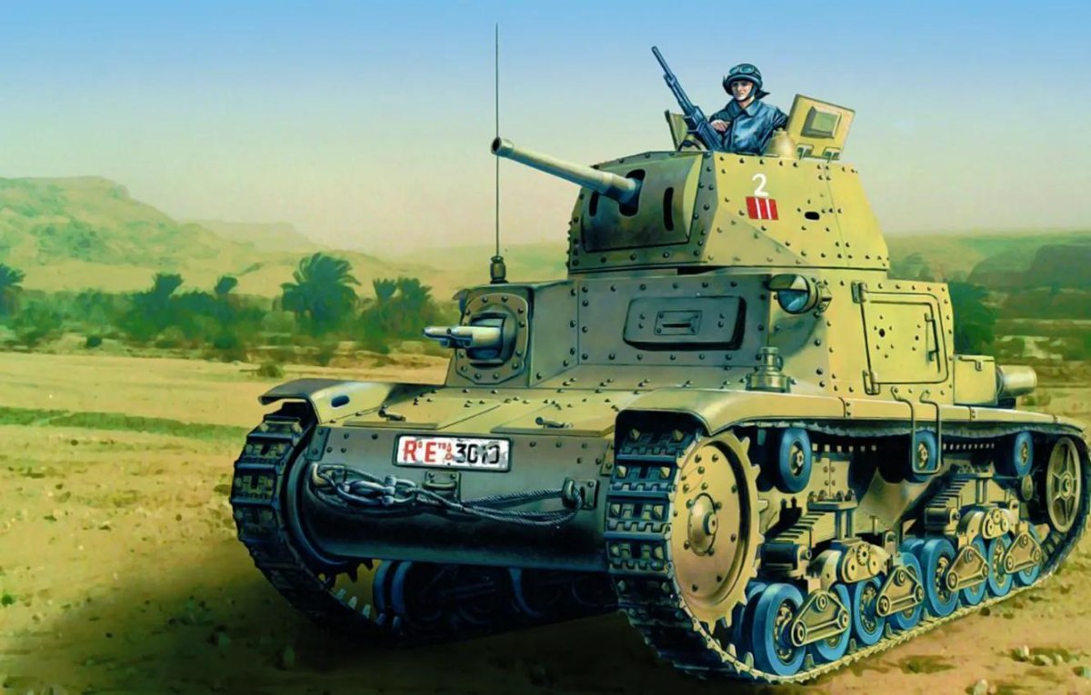 Танк carro armato m13/40