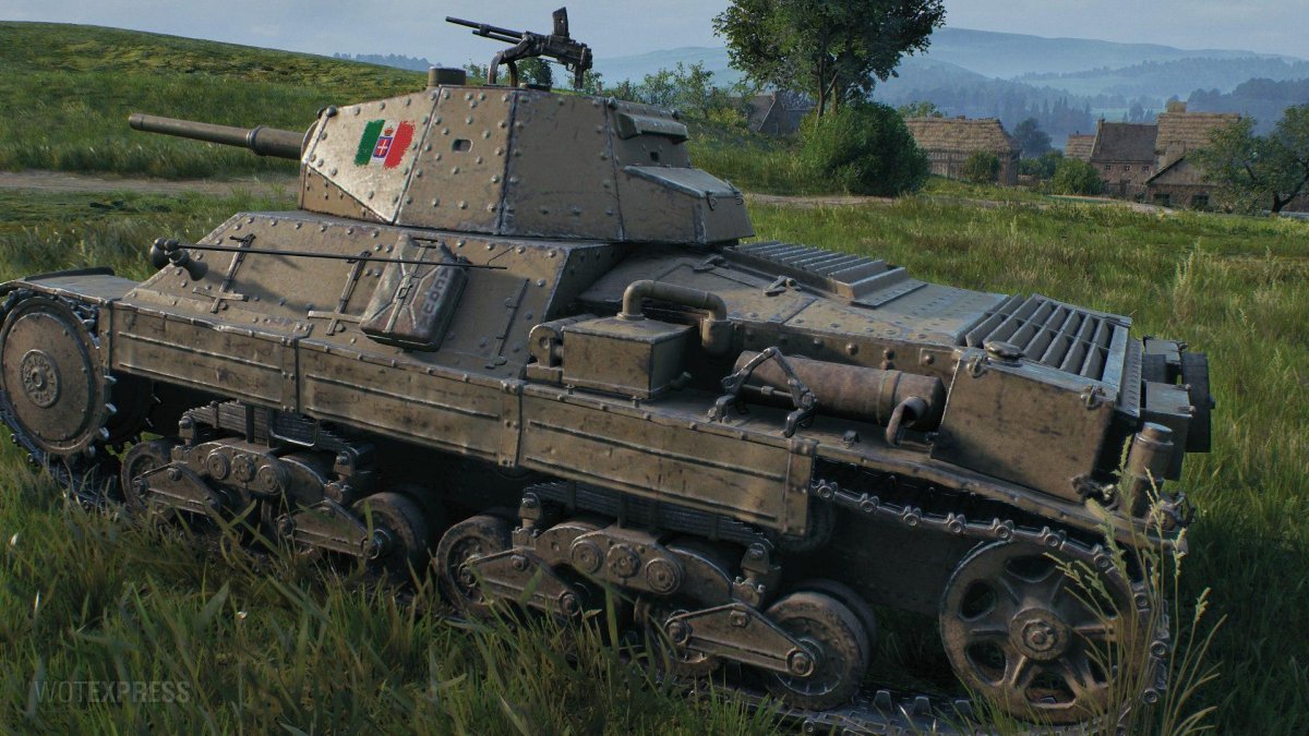 Танк carro armato p26/40