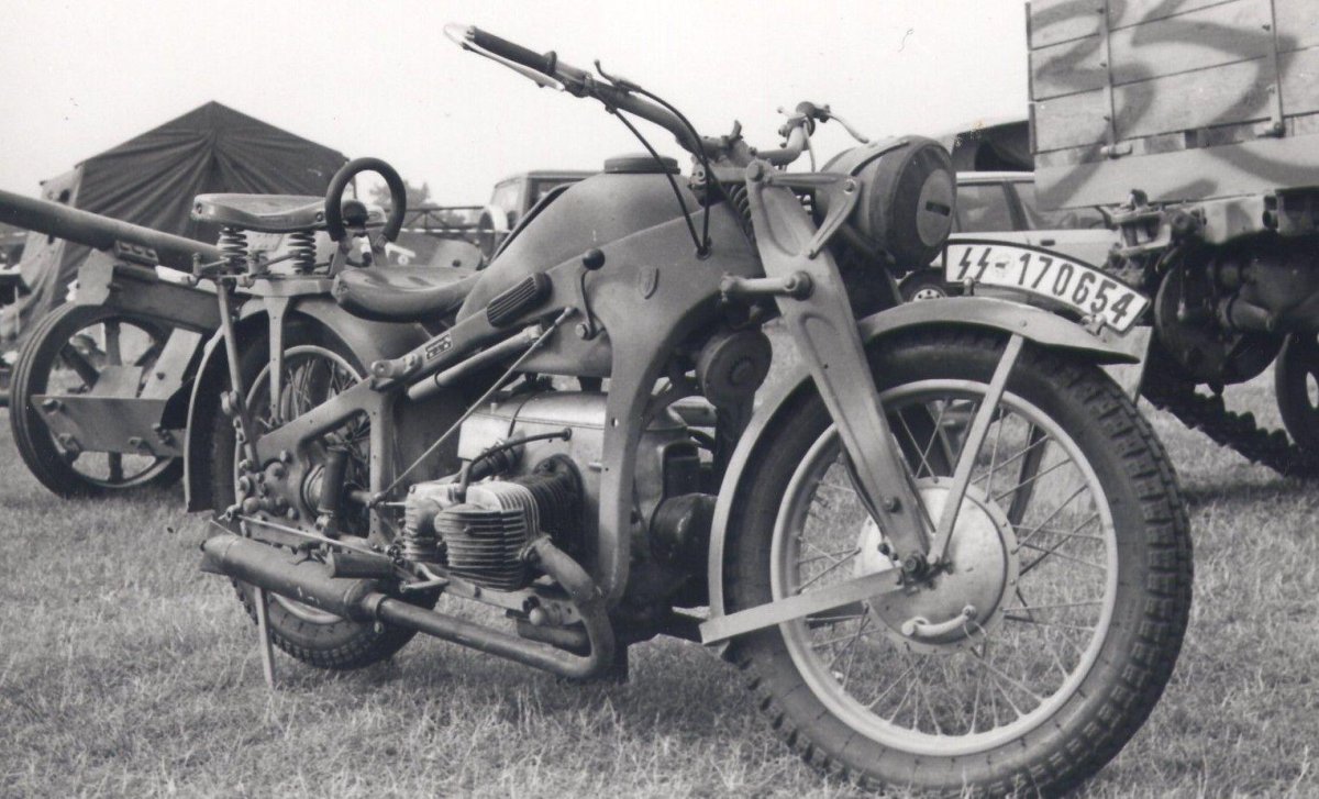 Zundapp мотоцикл вермахта