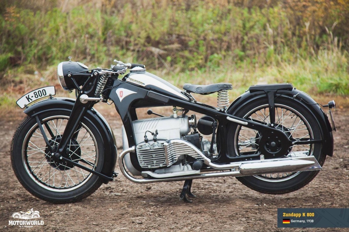 Мотоцикл цундап к800