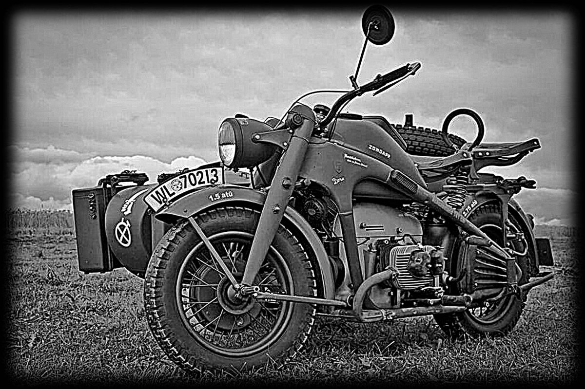 Немецкий мотоцикл цундап