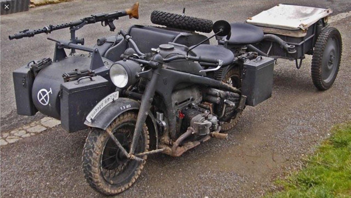 Военные мотоциклы Zundapp ks750