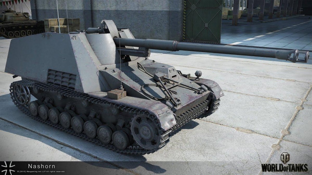 Nashorn танк WOT