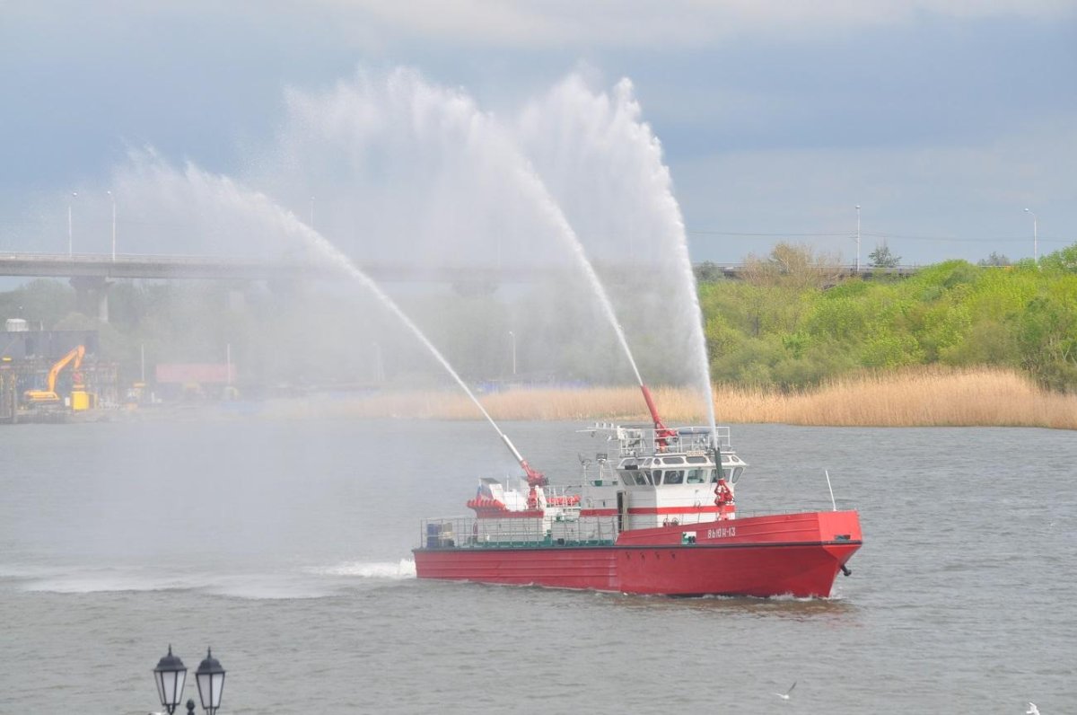 Пожарный корабль Вьюн Нижний Новгород