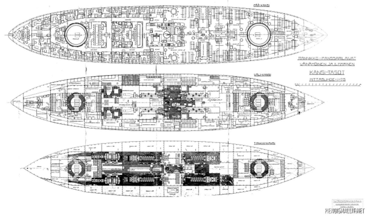 Финский броненосец Вяйнемяйнен