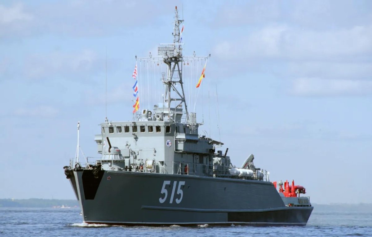 Тральщик БТ 115 Павел хенов