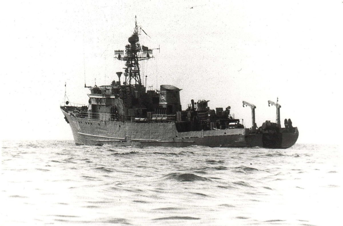 Морской тральщик трал Тихоокеанский флот