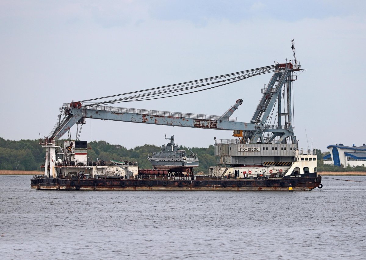 ПК 3100 плавучий кран