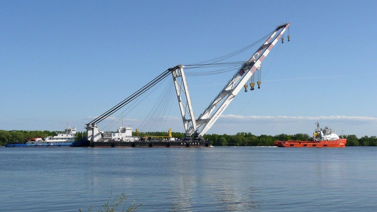 Плавкран Волгарь