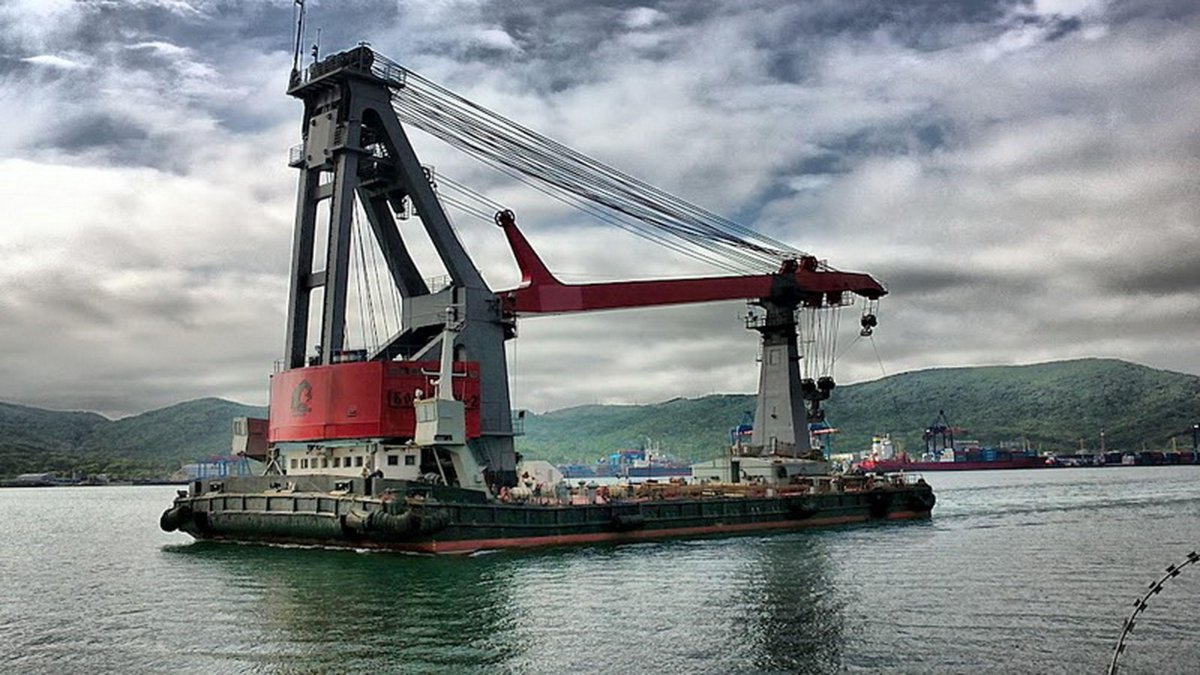 Плавкран Григорий Просянкин