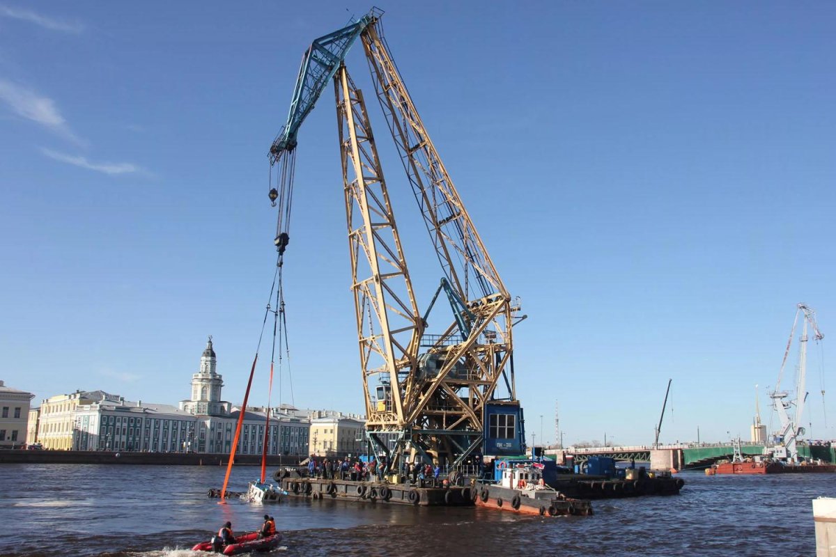 Плавкран Речной