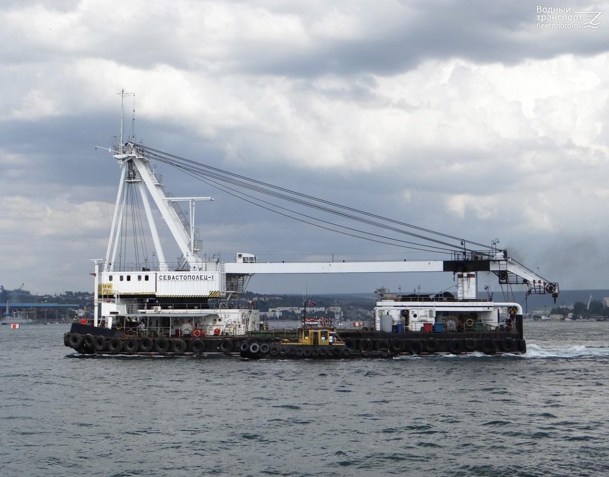 Плавкран севастополец 1