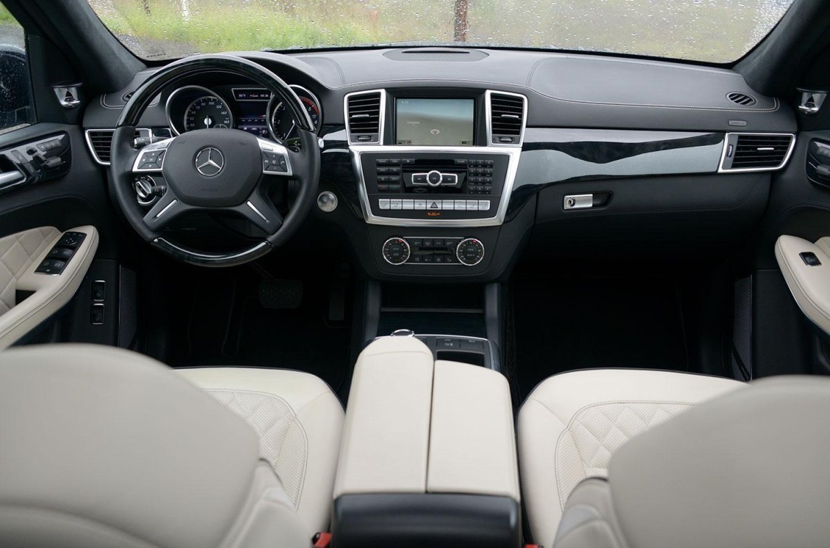 Мерседес Бенц gl 350 салон