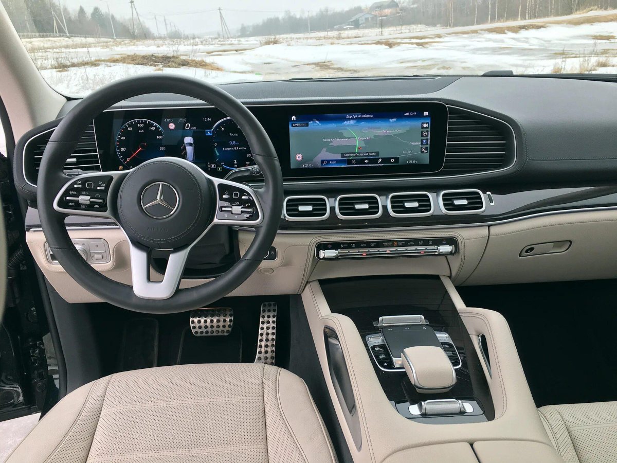 Mercedes Benz GLS 2020 салон