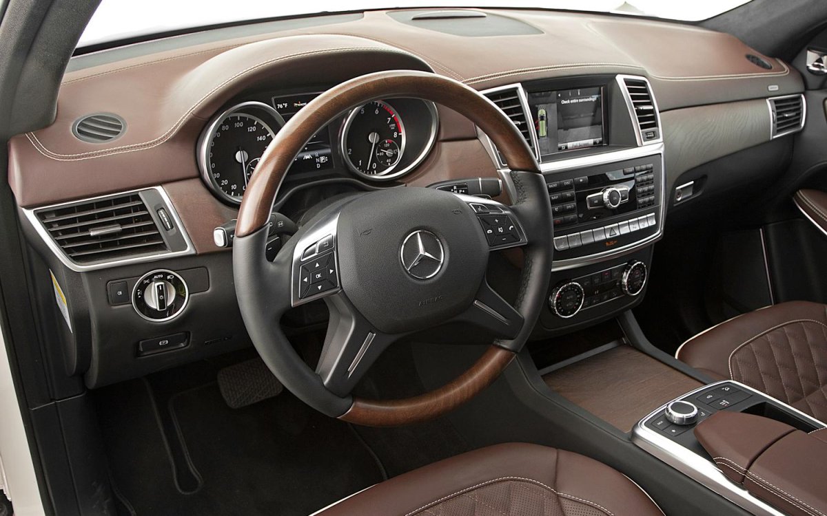 Мерседес gl 350 салон