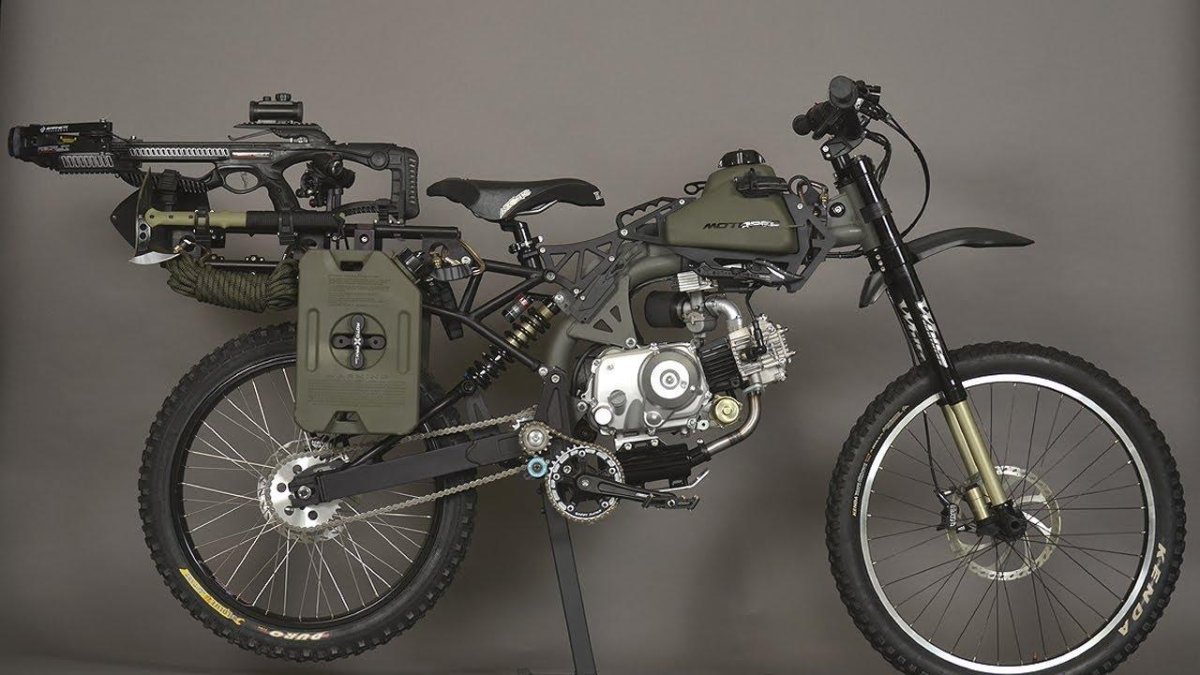 Мотопед сурвайвал байк