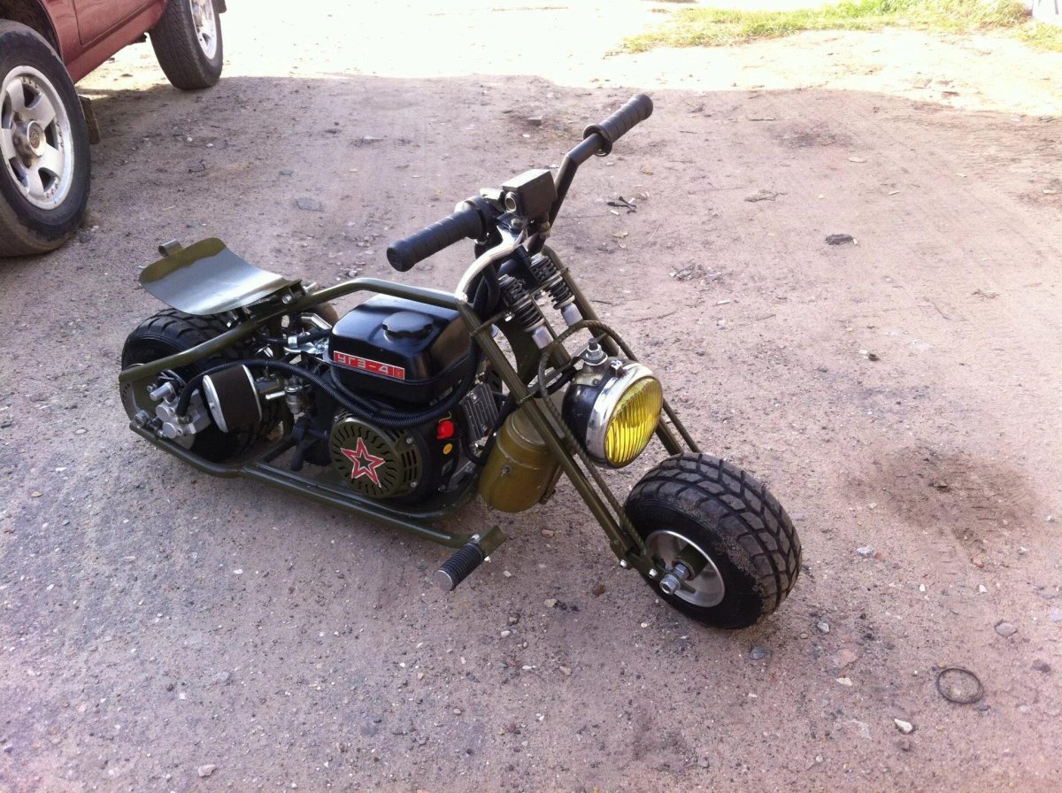 Минибайк с двигателем Лифан