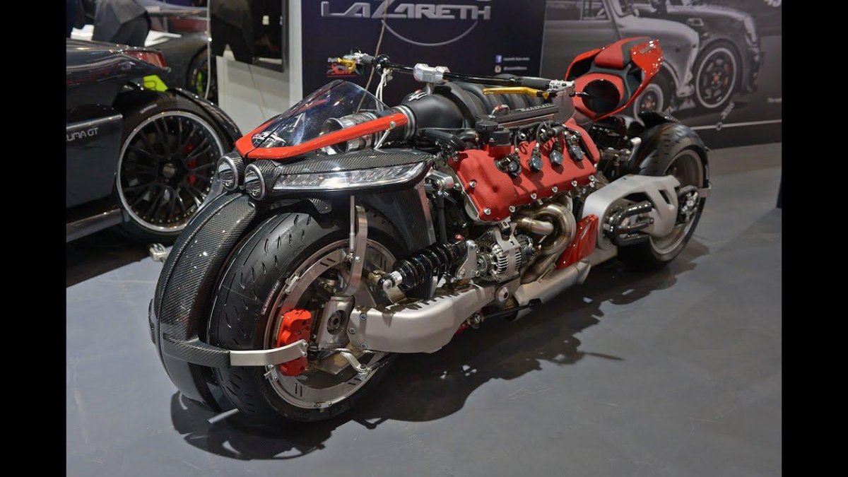 Мотоцикл Мазерати v8