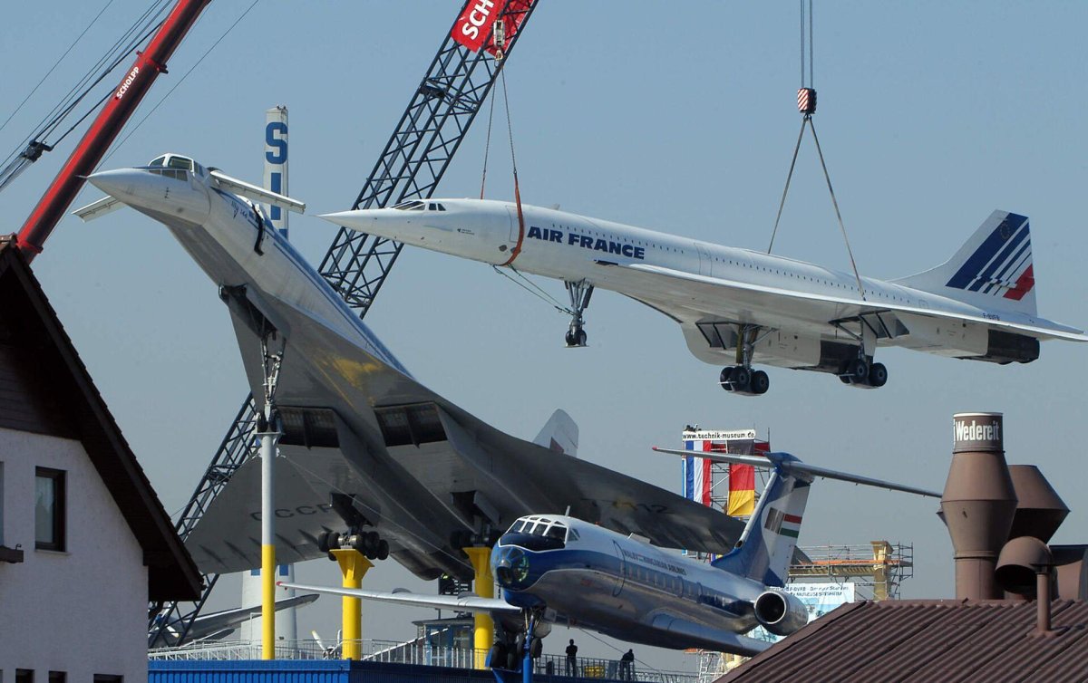 Ту 144 и Конкорд в Зинсхайме