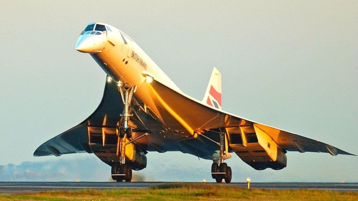 Сверхзвуковой пассажирский самолет Конкорд