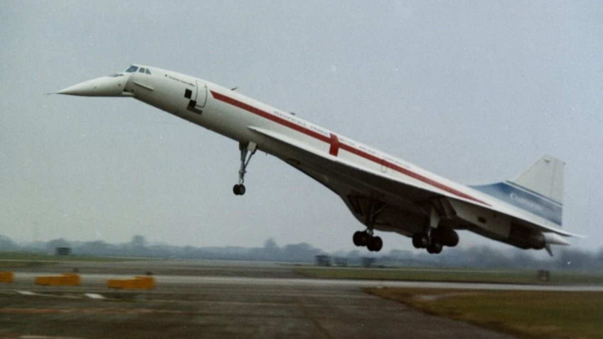 Concorde take off