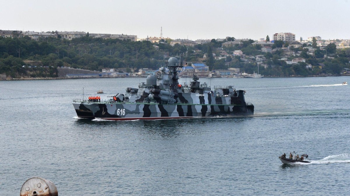 Атака на корабли Черноморского флота в Севастополе