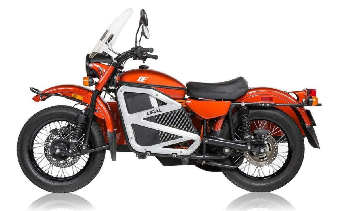 Мотоцикл Урал электрический