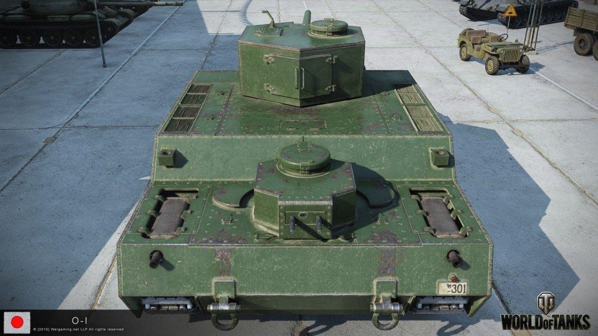 Япония танк Type 100 o-i