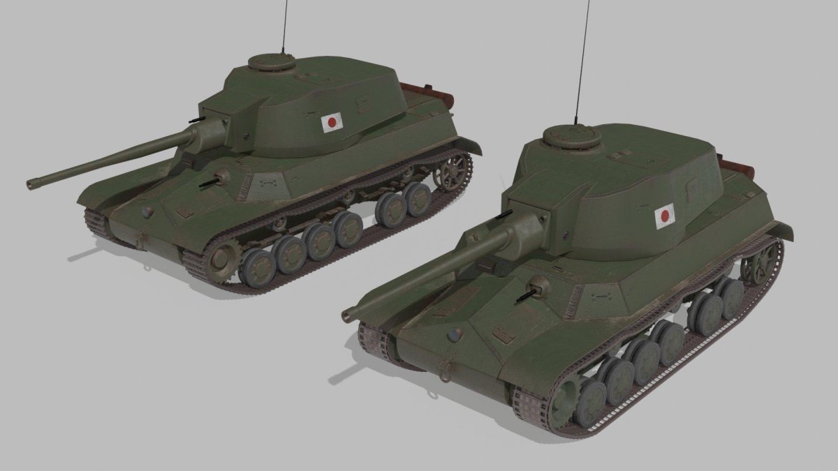 Тайп 71 японский танк тяжелый