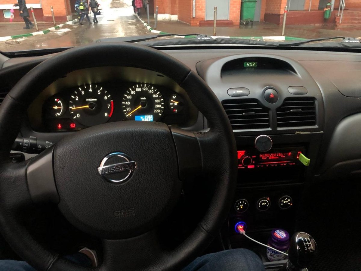 Пересвет салона Ниссан Кашкай j10