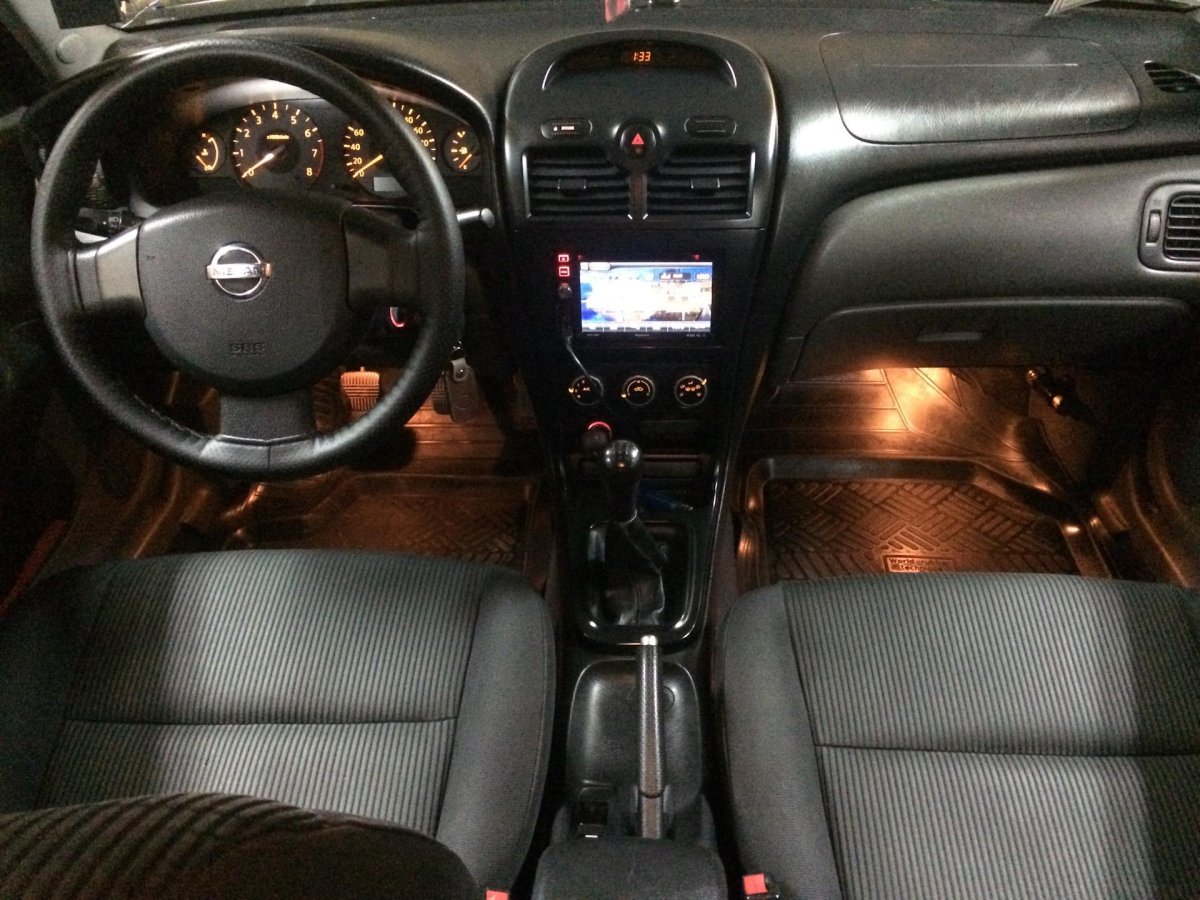 Almera Classic 2008 салон