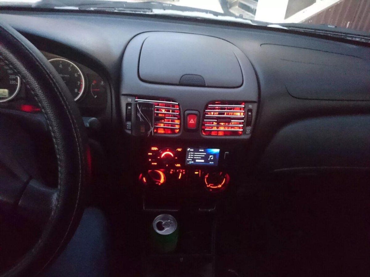 Подсветка салона Ниссан Альмера g15