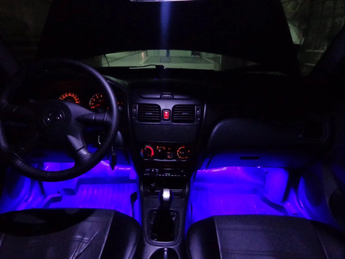 Подсветка в ноги Nissan Almera n16