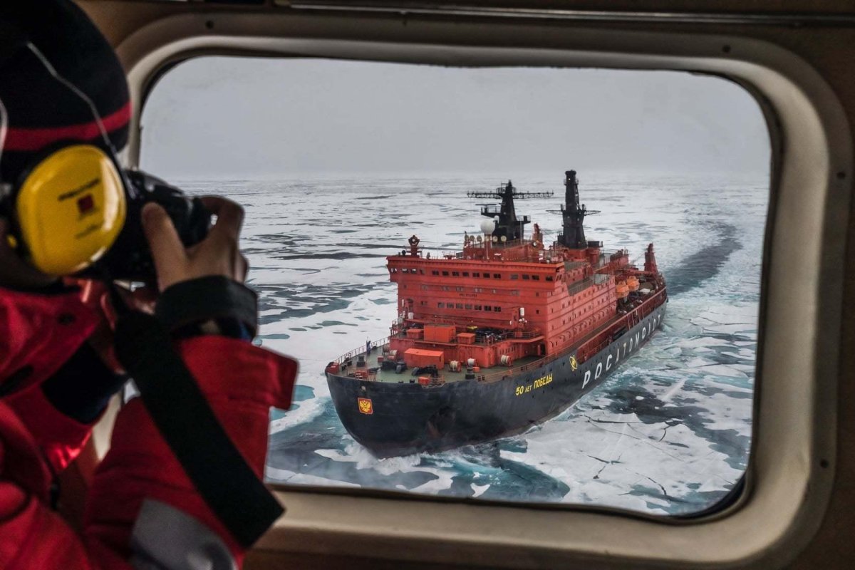 50 Лет Победы атомный ледокол круиз