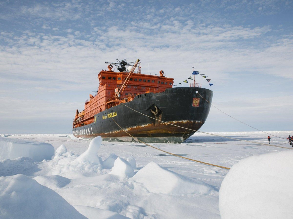 50 Лет Победы атомный ледокол