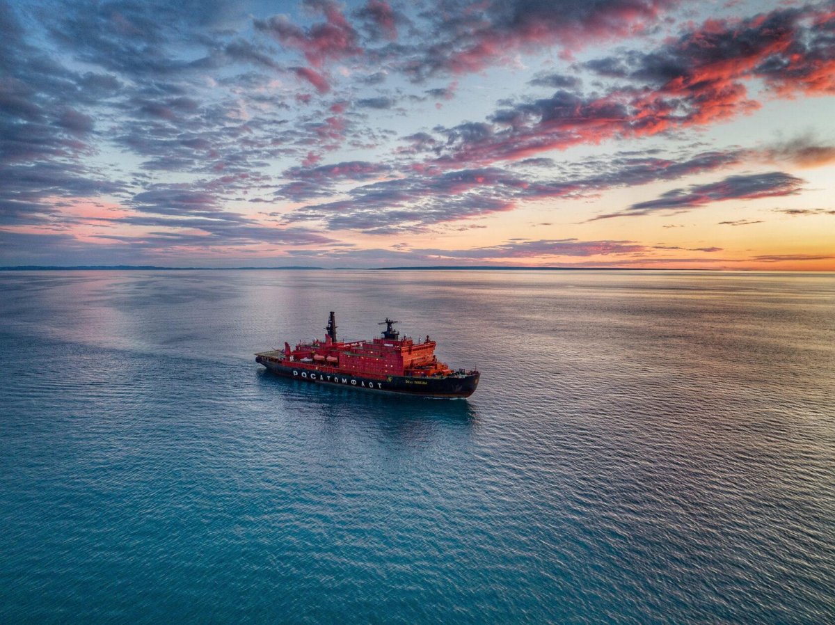 Фон Северный полюс