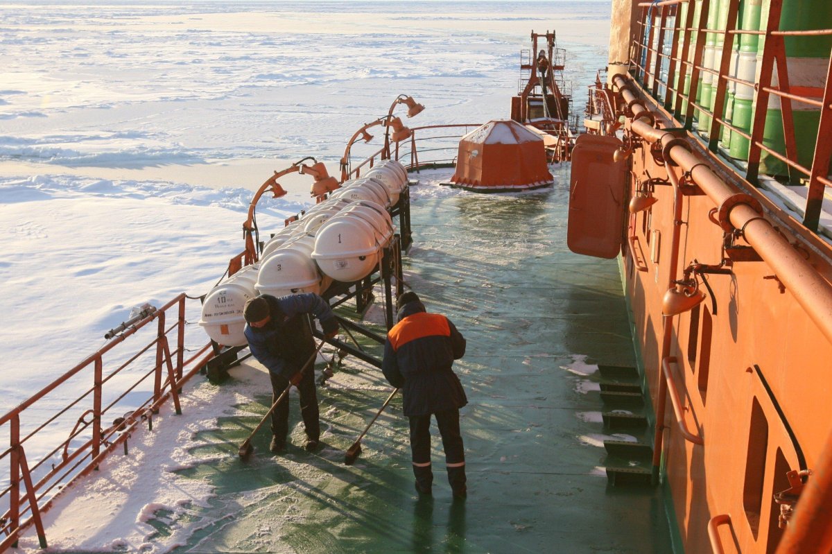 Реакторный отсек ледокола