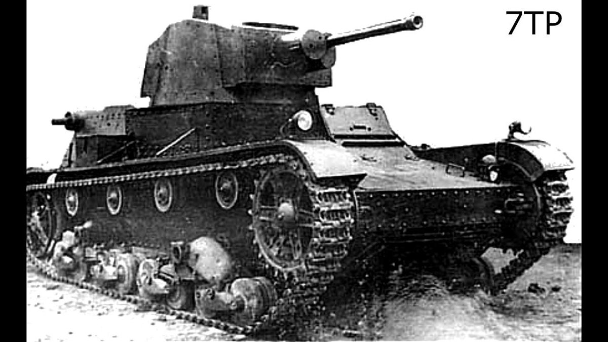 Польский танк 7тр
