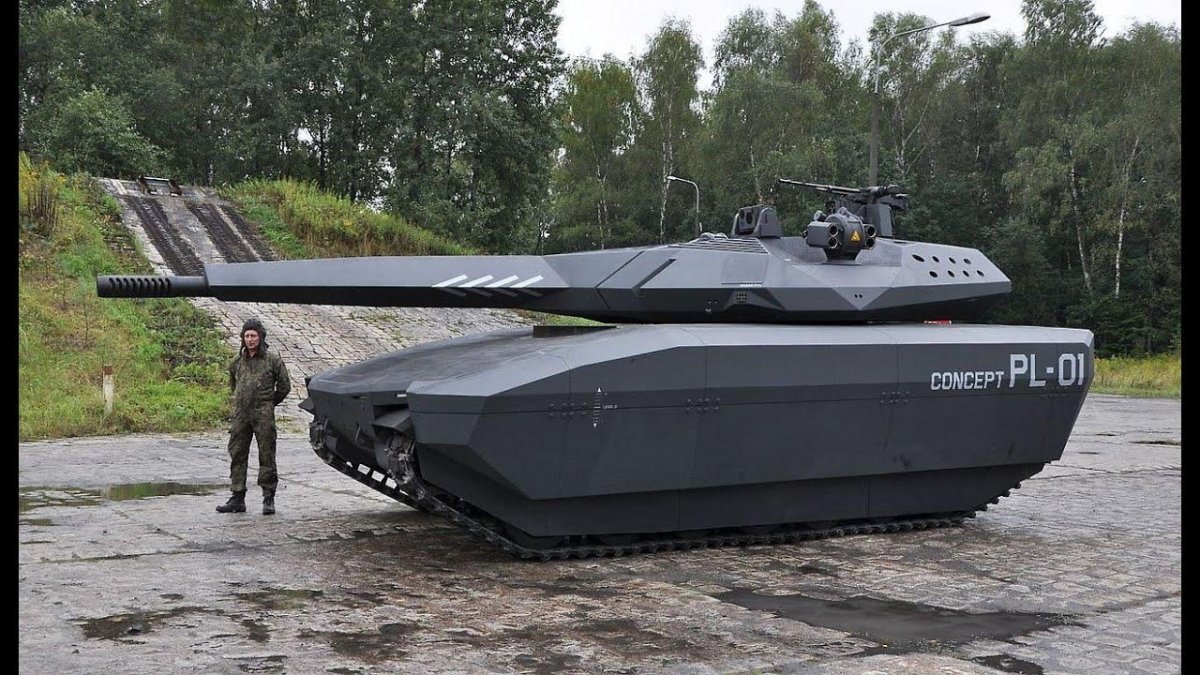 Танк стелс pl-01