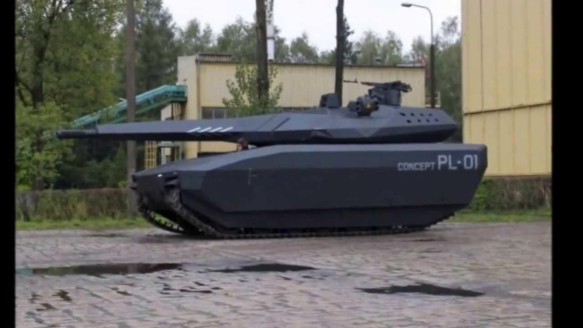 Польский танк pl-01
