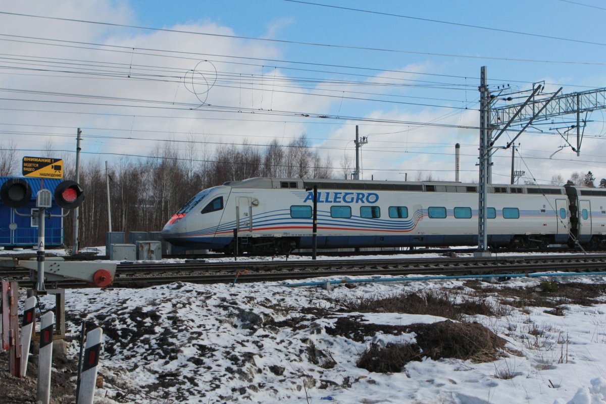 Аллегро поезд Выборг