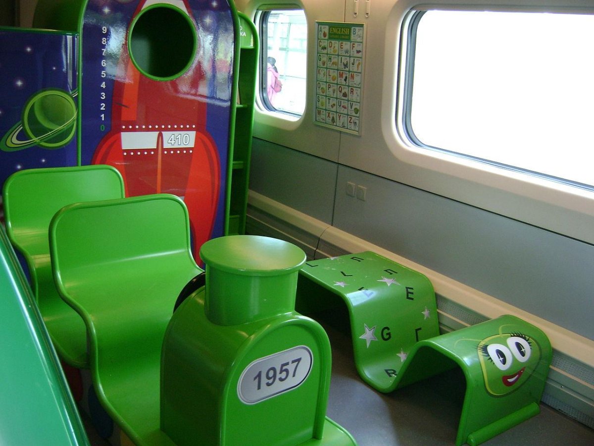 Аллегро поезд изнутри