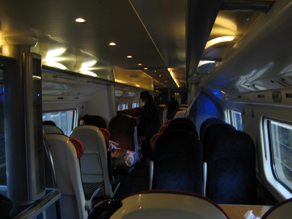 Поезд Аллегро салон