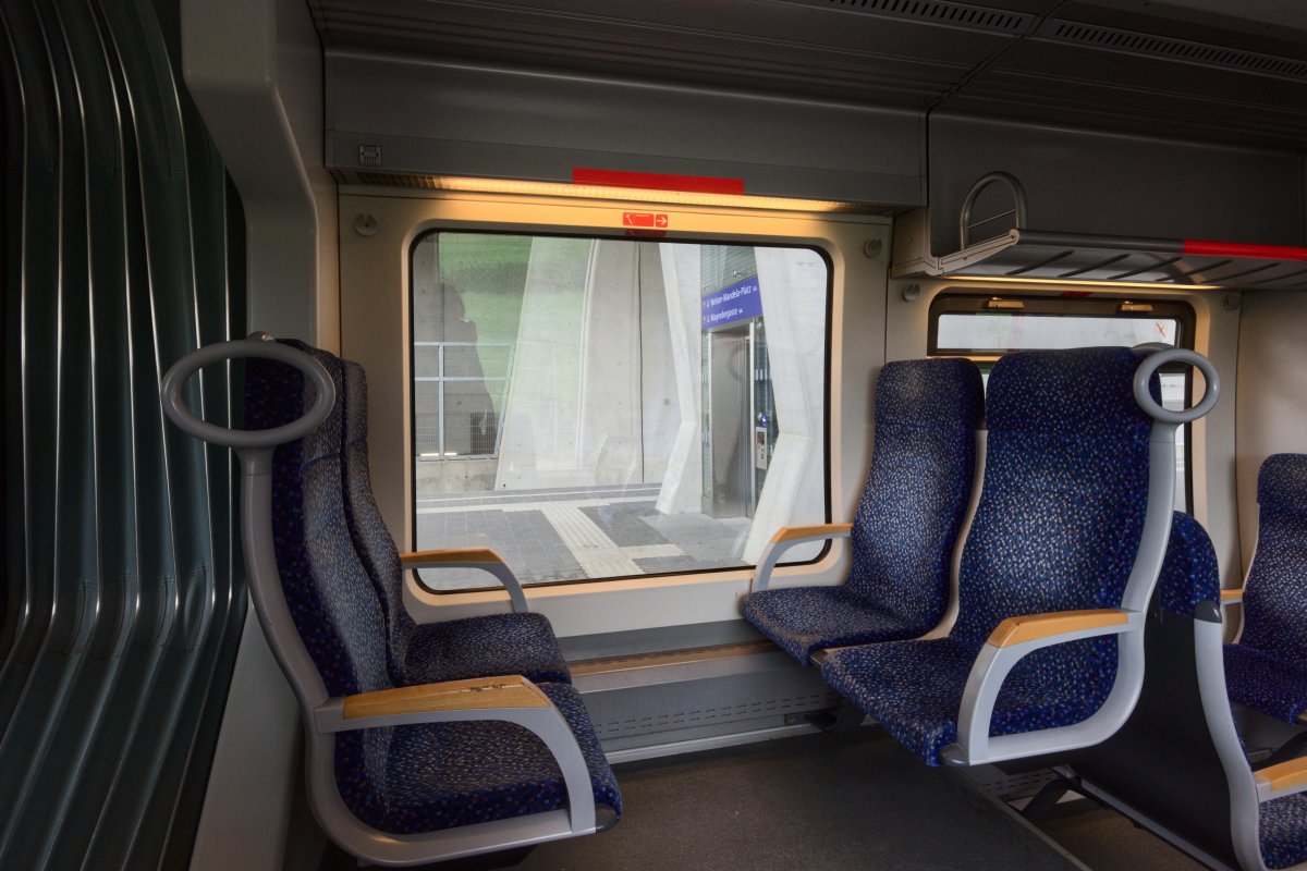 Интерьер поезда