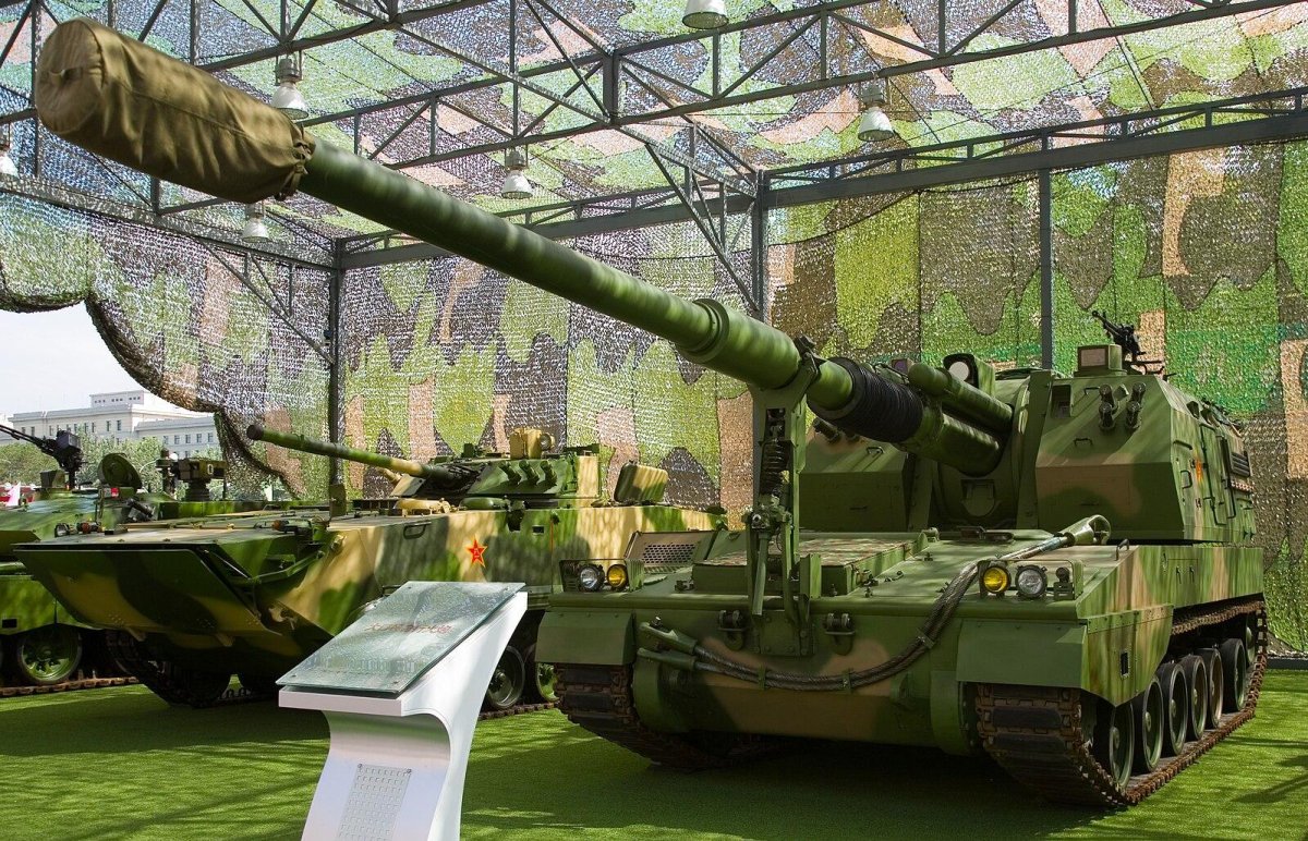 Китайская САУ plz-52