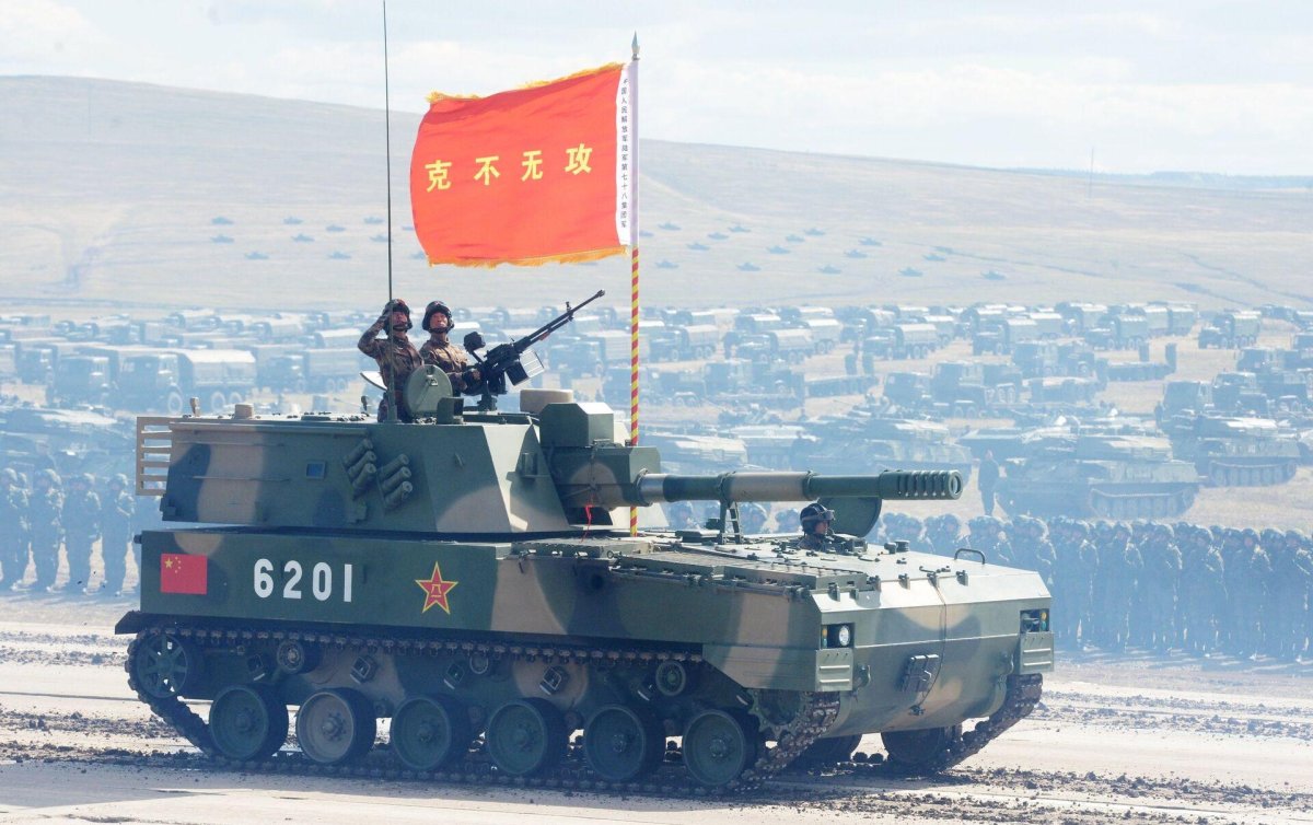 Китайская САУ plz-07