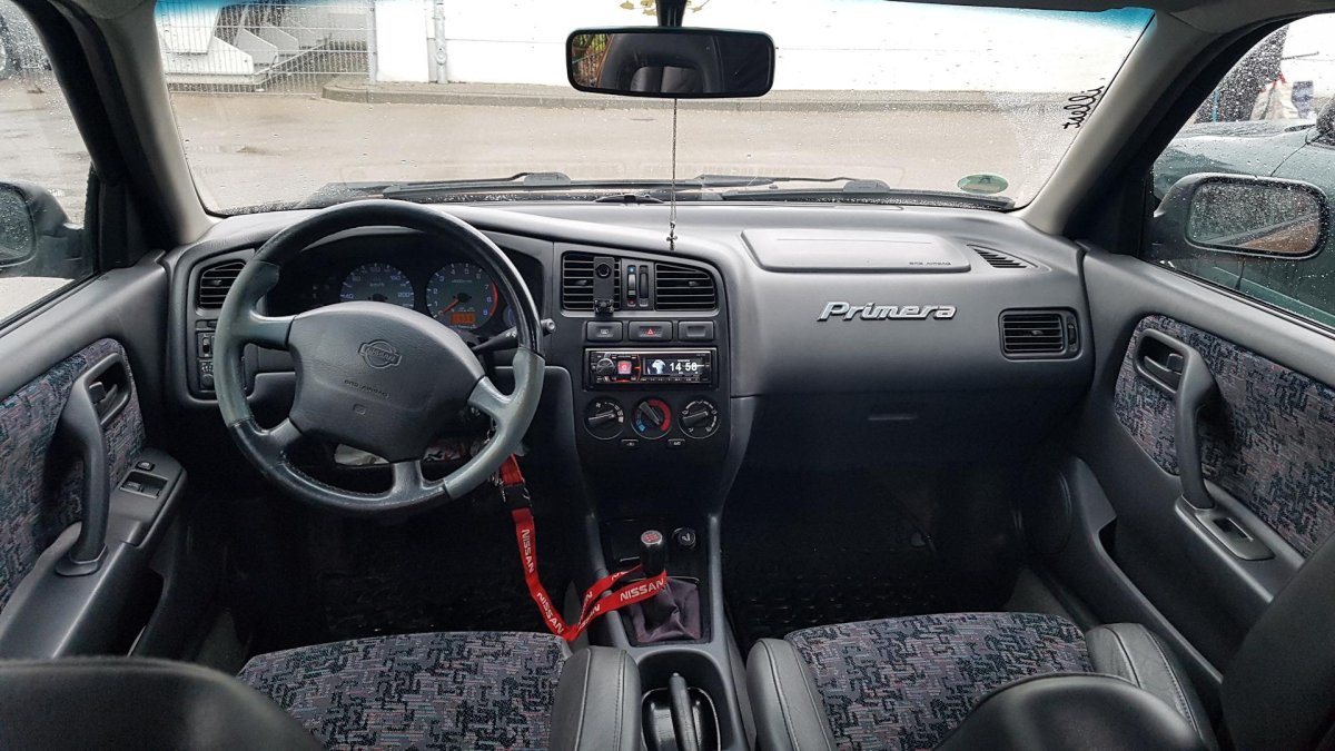 Nissan primera p11 салон