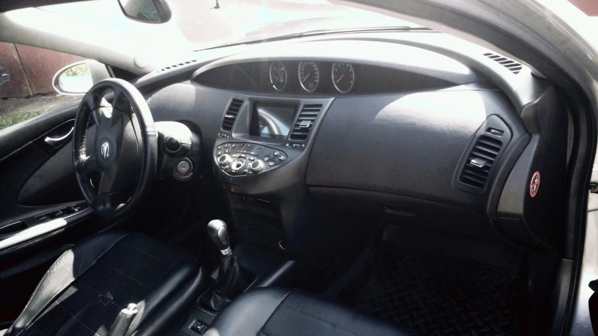 Nissan primera p12 перешили салон