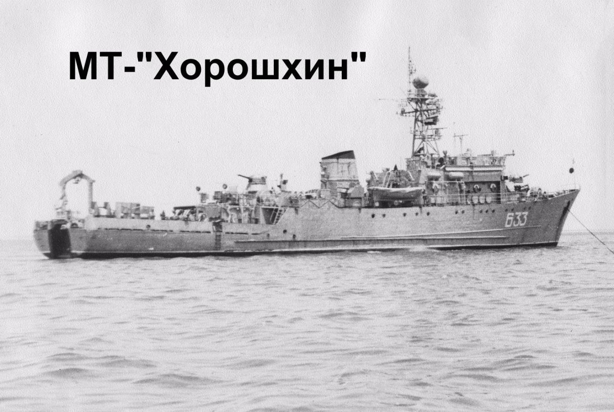 Тральщик 266м модель